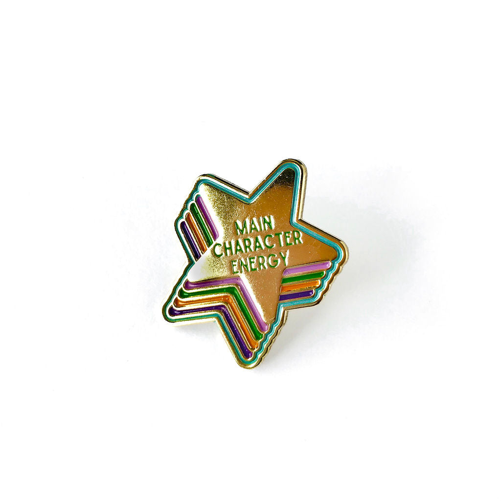 Main Character Energy Pin