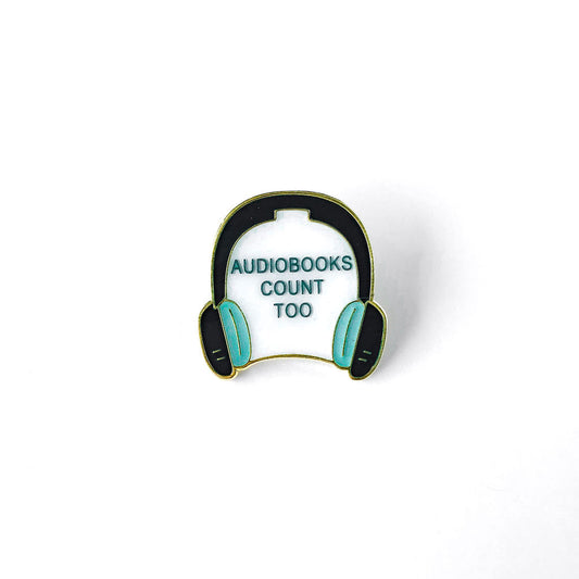 Team Audiobooks Pin