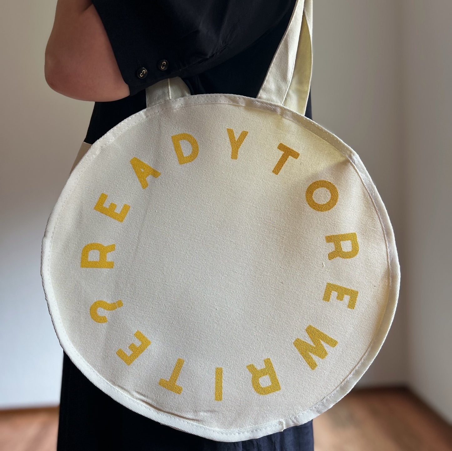 Ready to Rewrite Circle Tote Bag