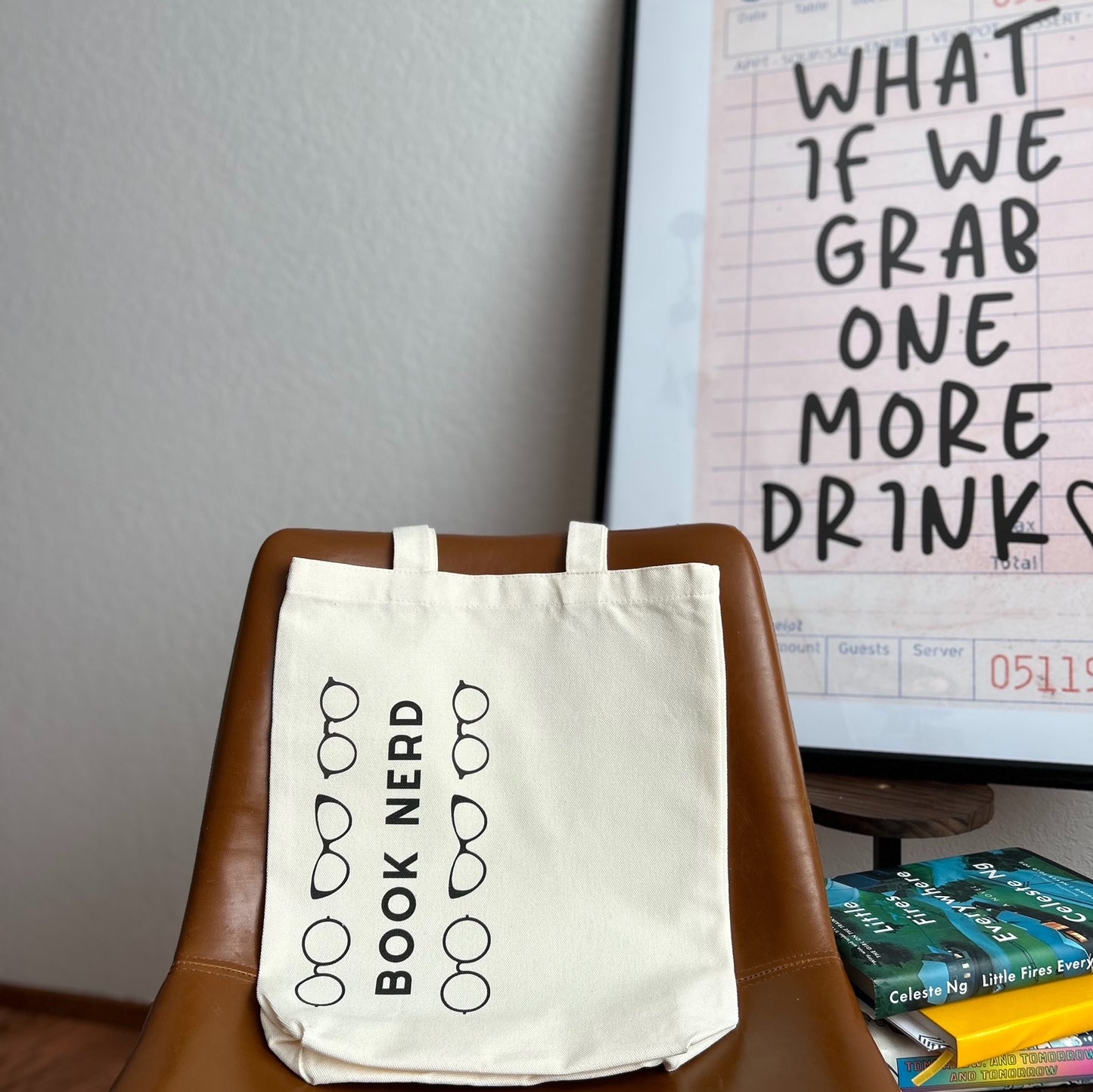 Book Nerd Tote Bag