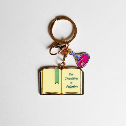 Chemistry is Palpable Keychain and Bag Charm