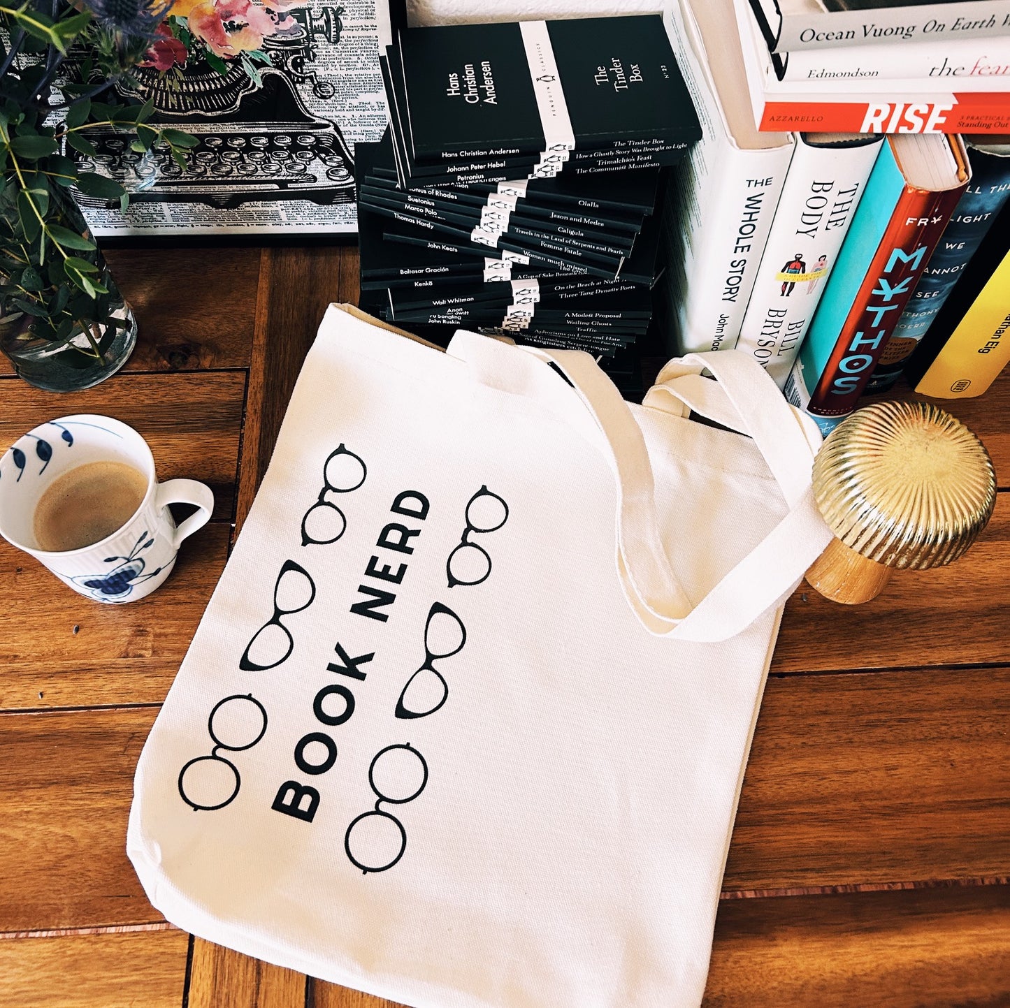 Book Nerd Tote Bag