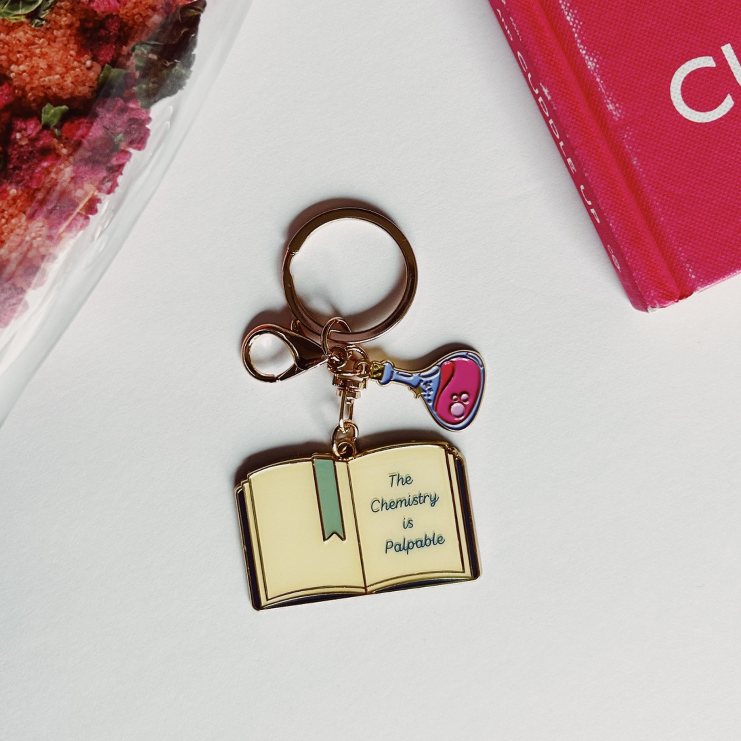 Chemistry is Palpable Keychain and Bag Charm