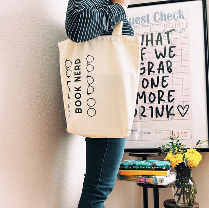 Book Nerd Tote Bag