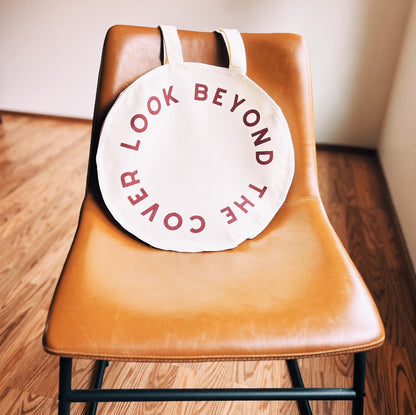 Look Beyond the Cover Circle Tote