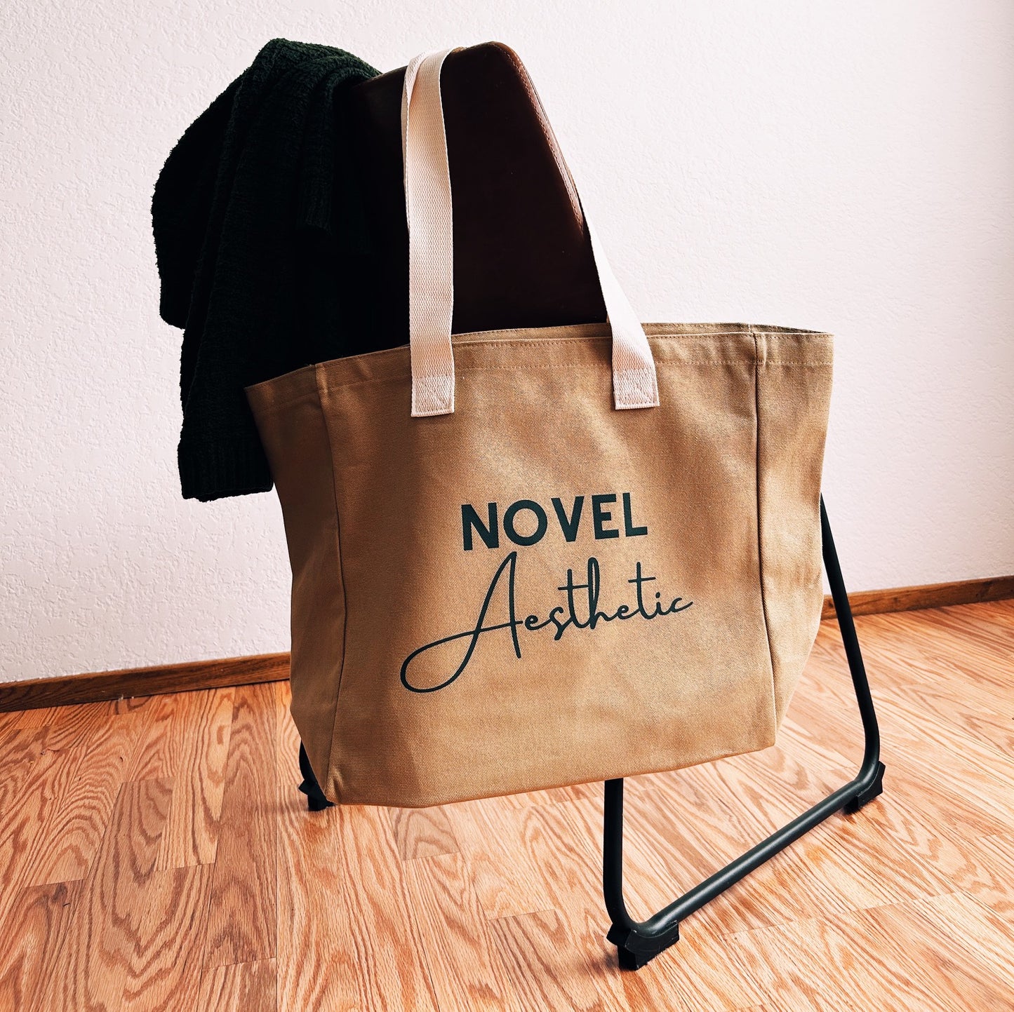 Novel Aesthetic Tote Bag