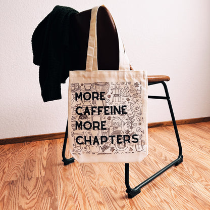 Café Reads Tote & Pins Gift Set