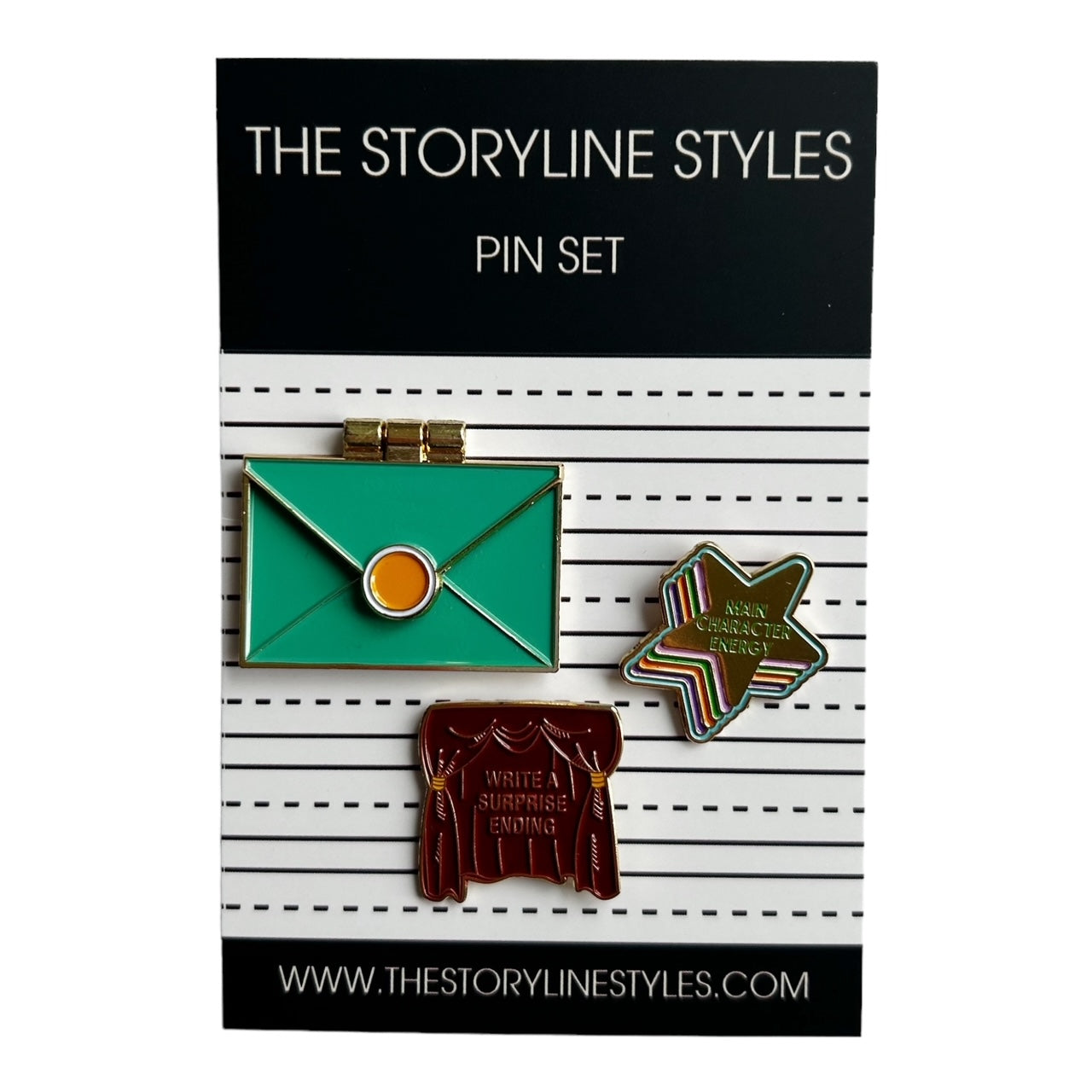 Writer's Inspiration Pin Set