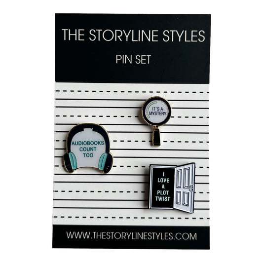 Bookworm's Delight Pin Set